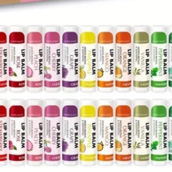 10 pieces Lip Balm Set, Lip Moisturizer, Lipstick Gift Set, Moisturizing - Picture 6 of 7